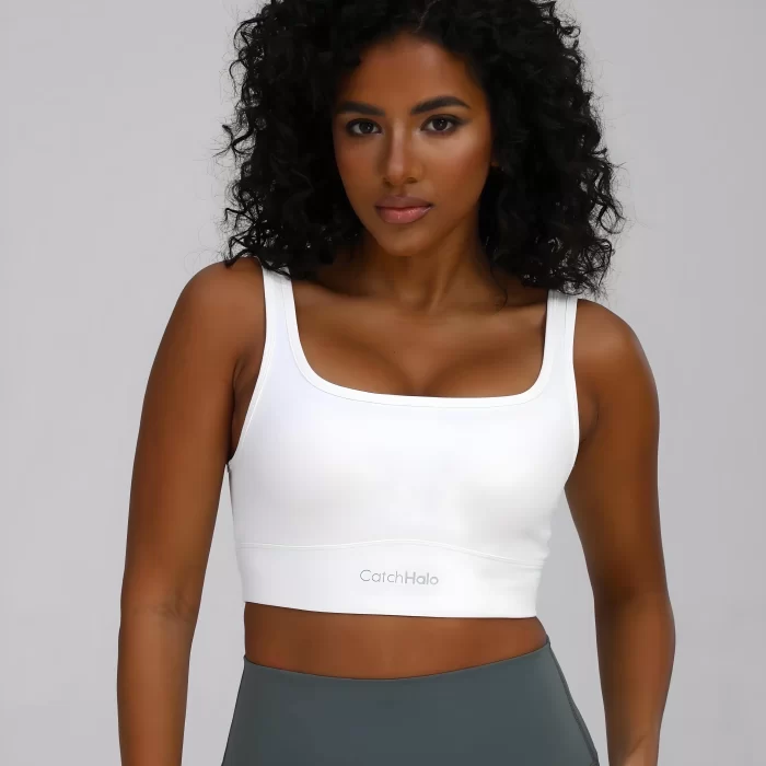 Women's Medium Support Wide-Strap Sports Bra-8