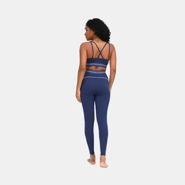 Women's Contrast Band Stylish Yoga Legging-7