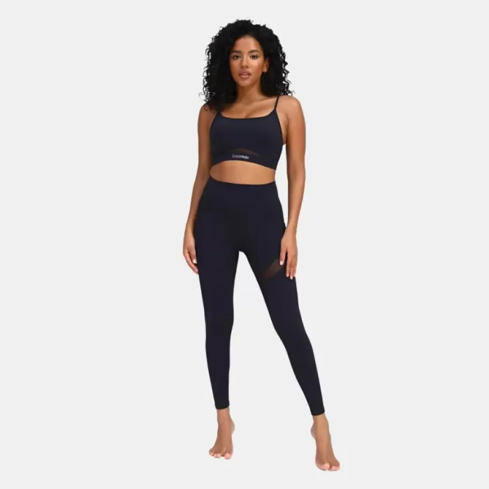Women's Mesh Panel Stylish Yoga Legging-1